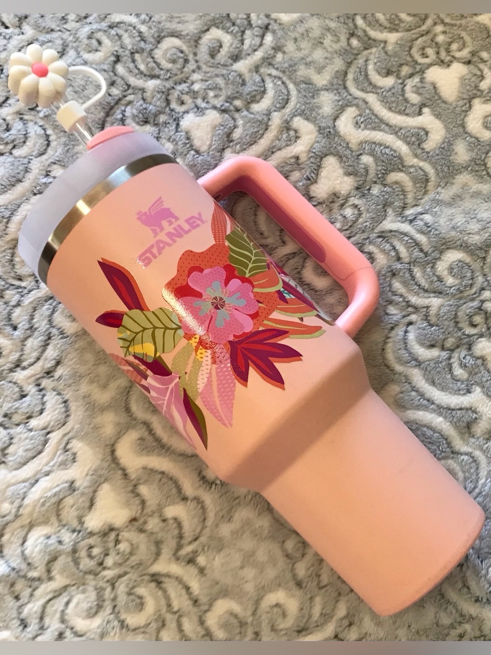 Stanley 40oz PINK Sorbet Tropic Tumbler